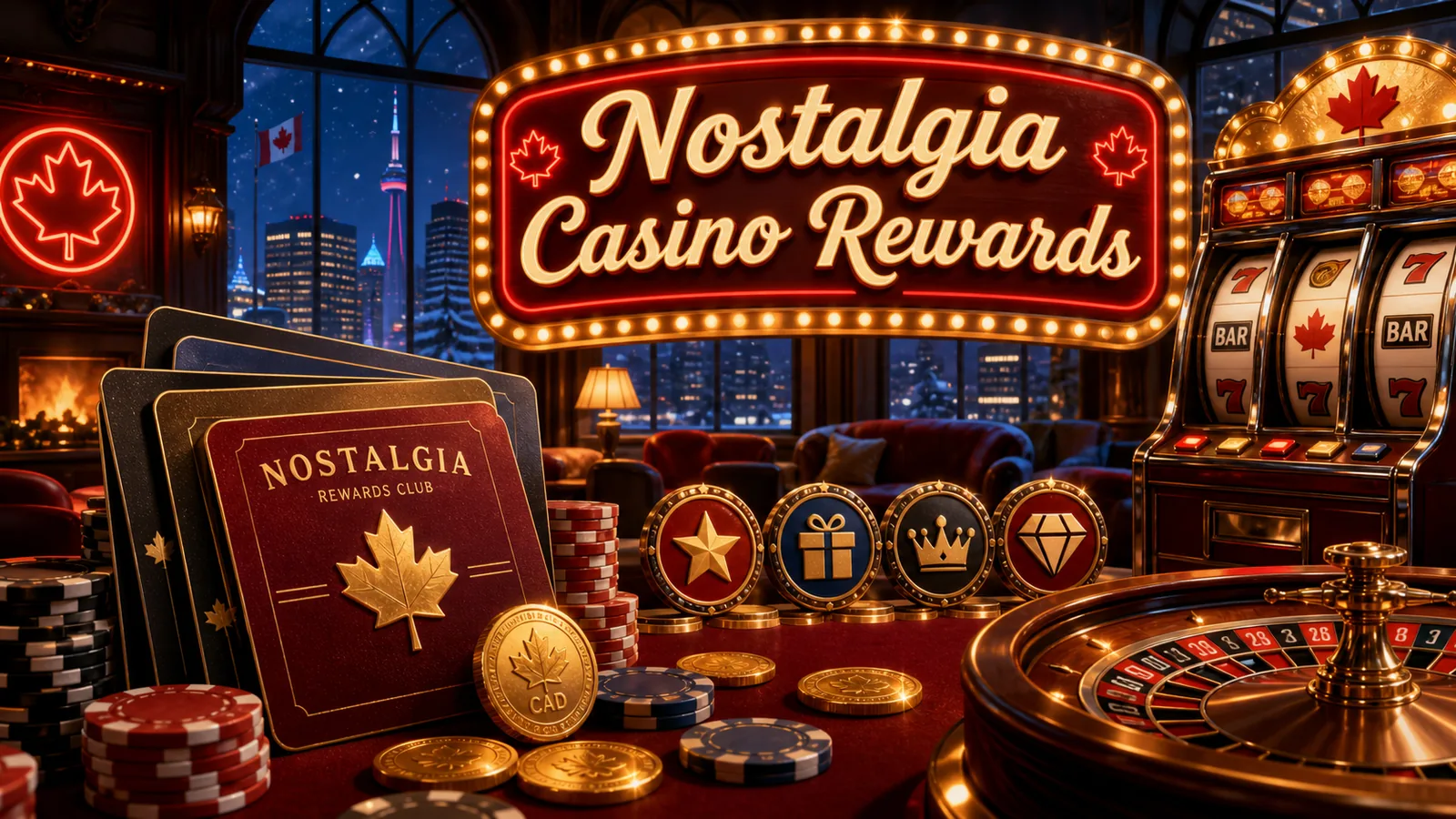 Nostalgia Casino Rewards content banner