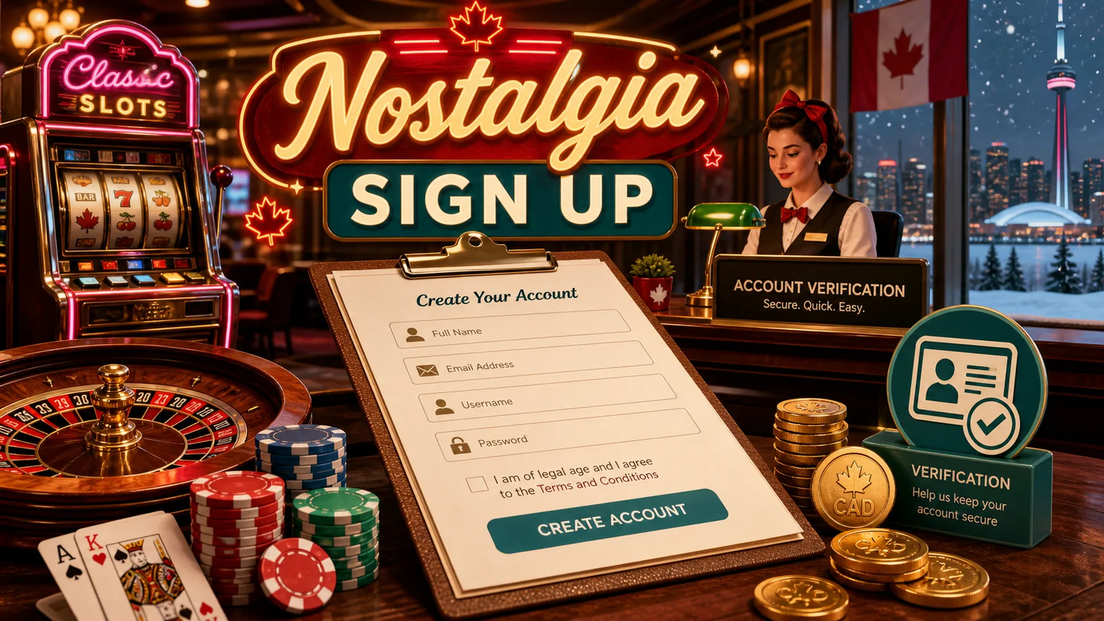 Nostalgia Casino Sign Up content banner